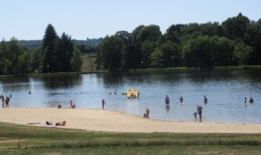 Baignade de fin de journée